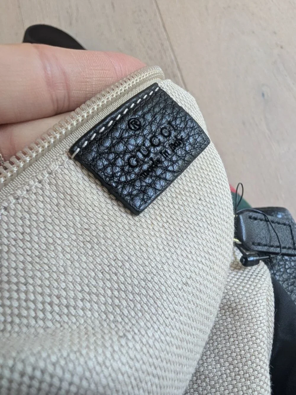 Gucci calfskin backpack